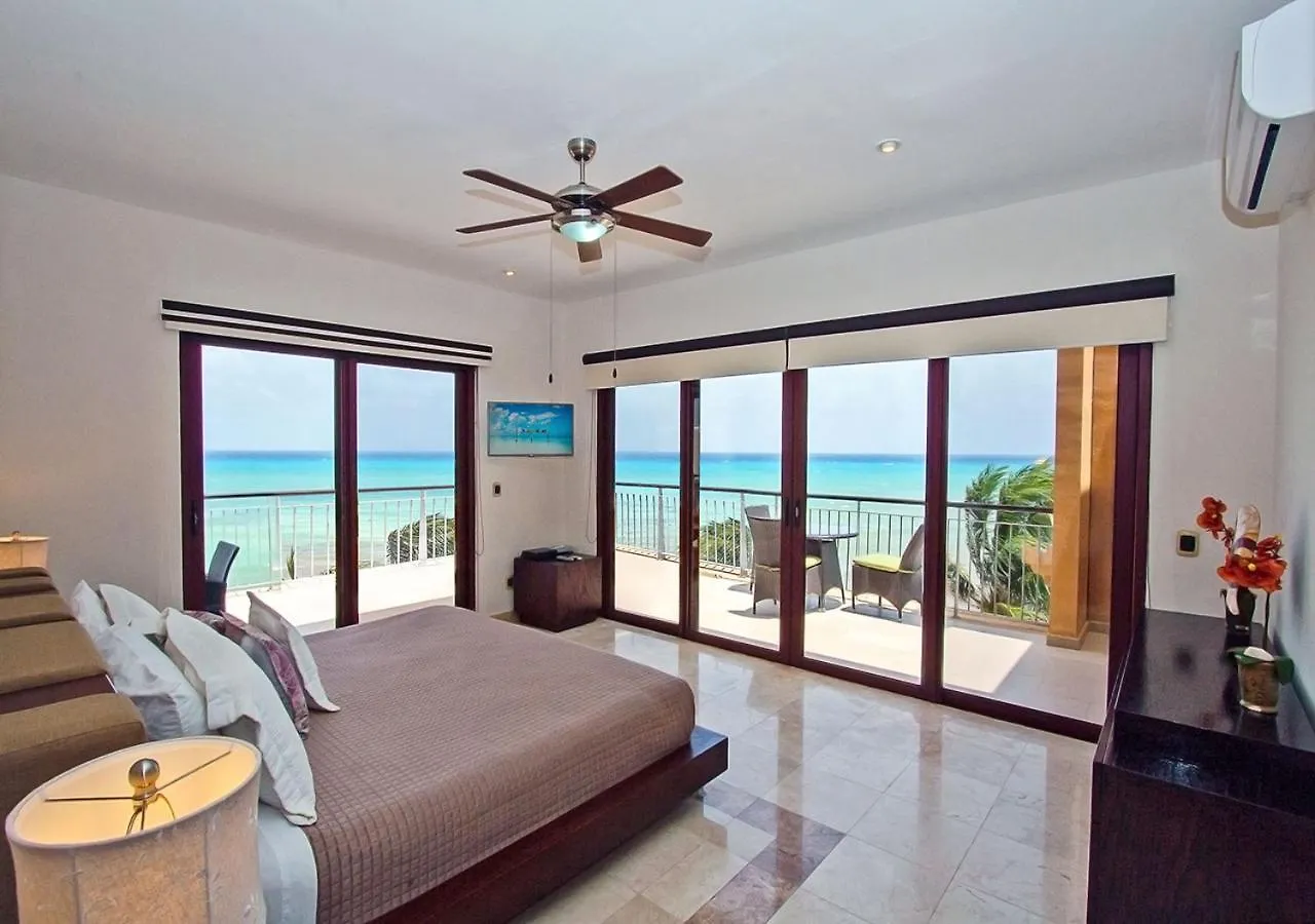 Apartment Penthouse Surf 408 - Beachfront Stunning Oceanview - At El Faro Condos Playa del Carmen