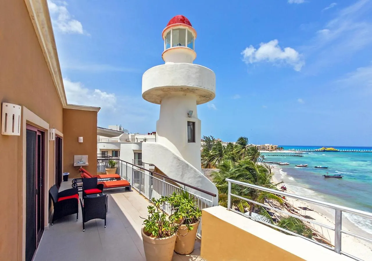 Penthouse Surf 408 - Beachfront Stunning Oceanview - At El Faro Condos Playa del Carmen Mexico